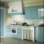 Mavi mutfak modelleri