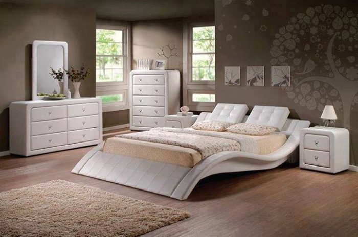 Kıvrımlı Yatak Odası Modelleri