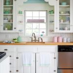 Zarif beyaz mutfak dolabı tasarımları