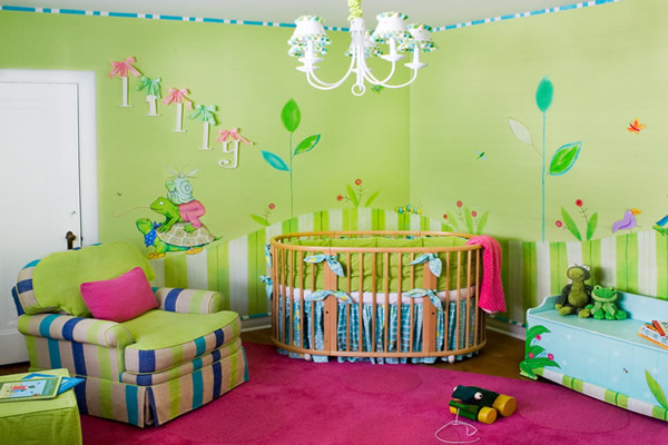 Yeşil Çilek Mobilya Bebek Odası Takımları