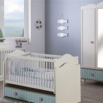Bellona marta beyaz bebek odası takımı