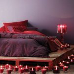 Romantik yatak odası dekorasyonu 0