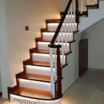 Ledli dublex ev içi merdiven modeli