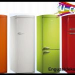 Renkli buzdolabı