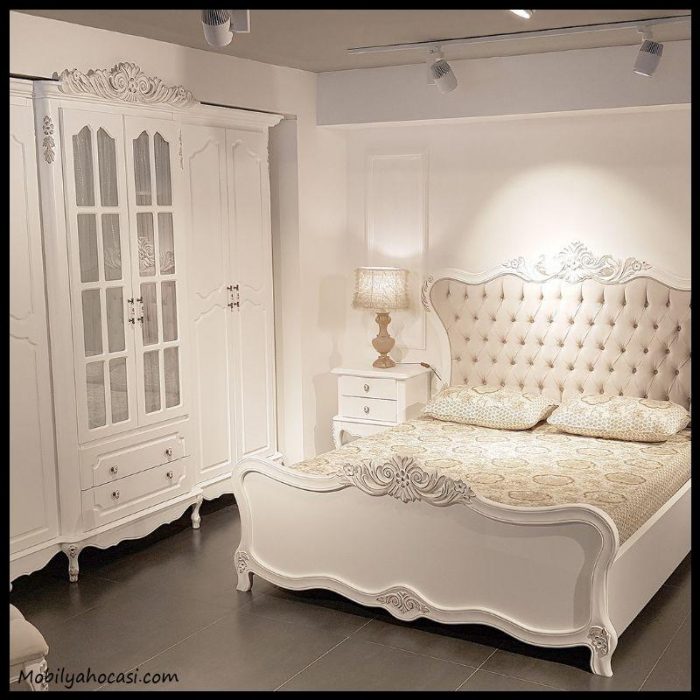 beyaz yatak odasi vgkcy