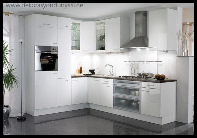 beyaz mutfak modelleri wRGk8