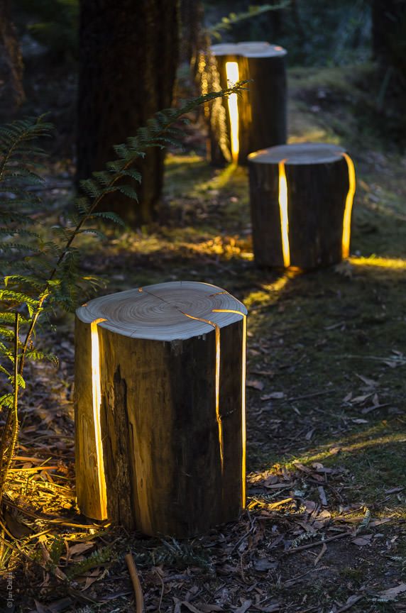 Modern bahçe aydınlatma ampülleri